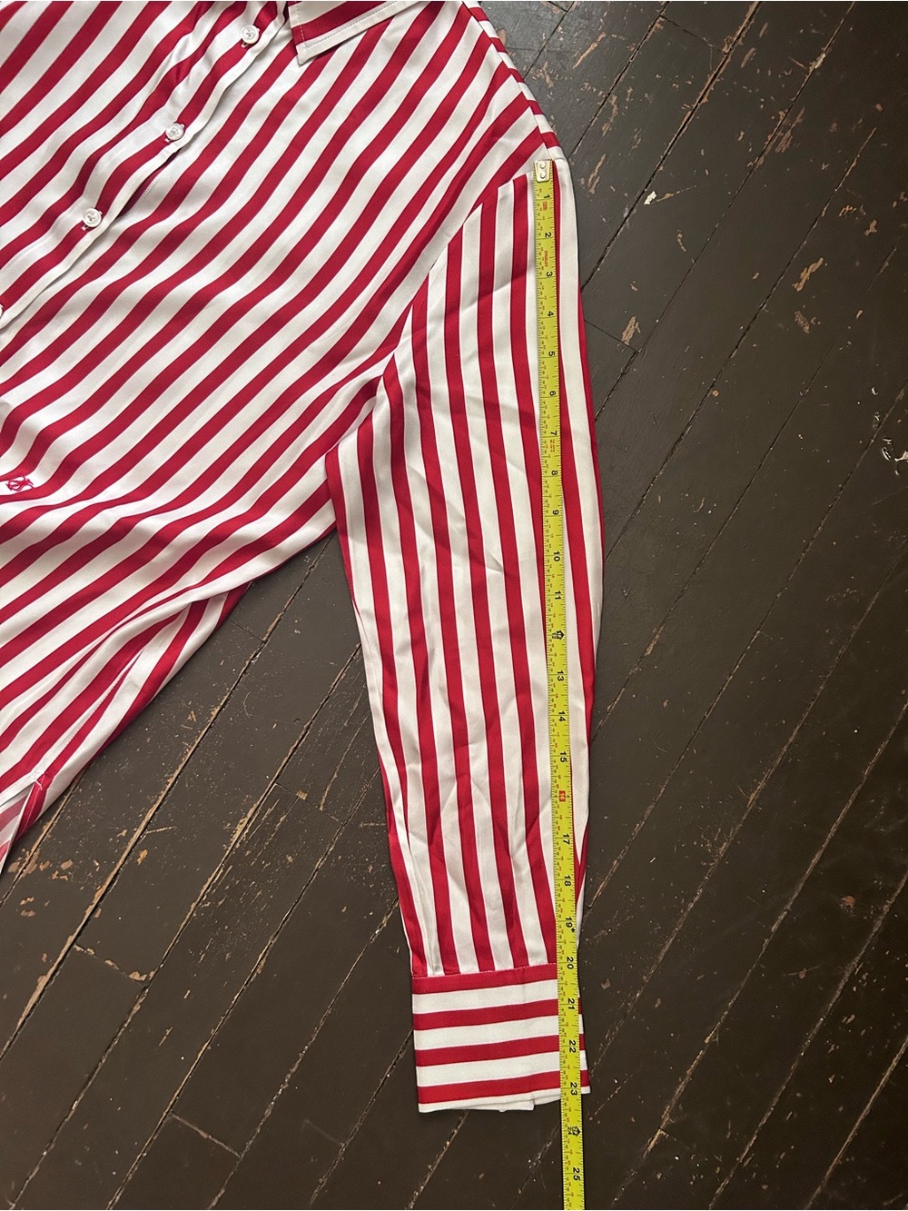 Lilysilk Amalfi Striped Silk Shirt - Picture 11 of 11